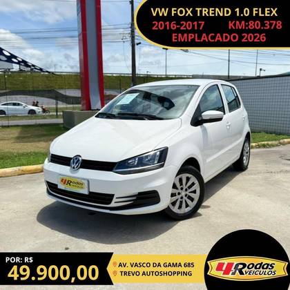 VOLKSWAGEN FOX 1.0 MPI TRENDLINE 12V FLEX 4P MANUAL